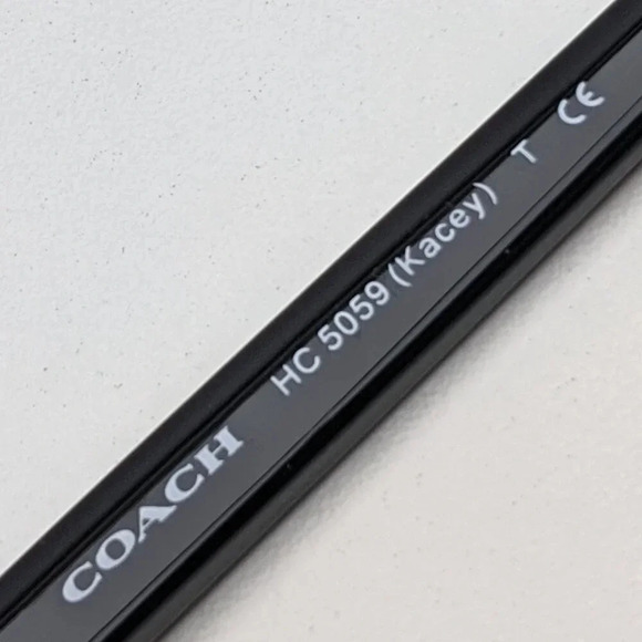 🕶️ Coach KACEY HC5059-9017 Semi Rimless Eyeglasses 52/18-135 / JLE127🕶️ - Picture 5 of 8